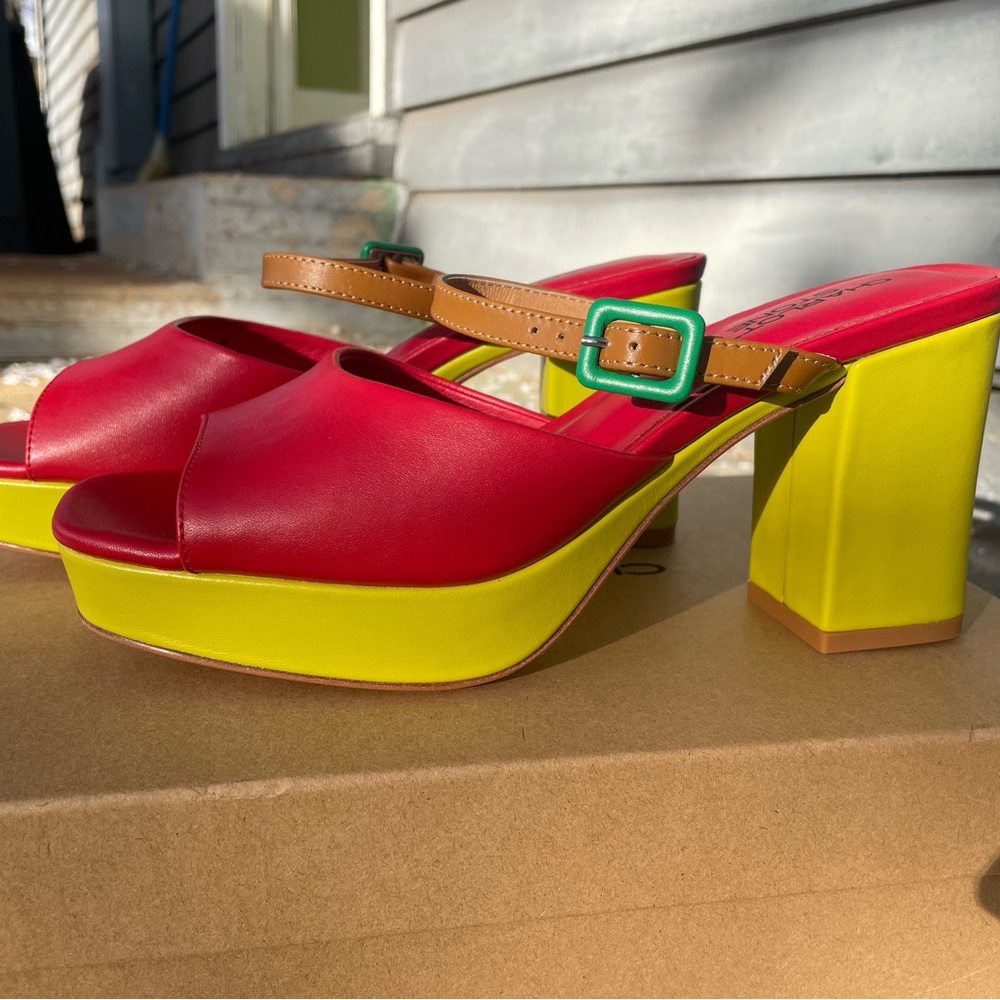 New/Never Worn Charlotte Stone Women's Platform Heels size 8